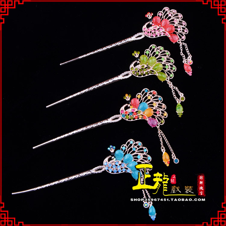 诏安头饰化妆用品饰品花旦小姐青衣头饰簪子发簪 发簪