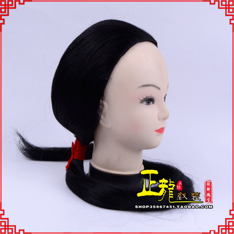 诏安古装影视演出头套花旦假发 真发古装发
