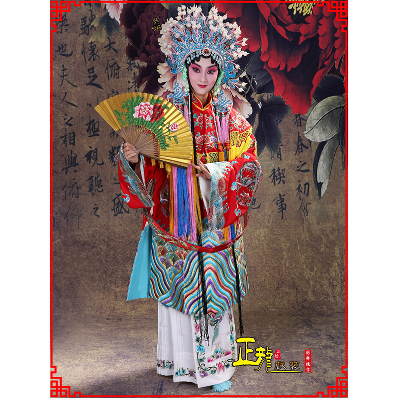 诏安凤袍杨贵妃贵妃醉酒 软绉团凤女蟒