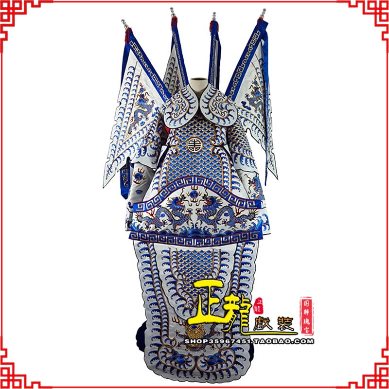 诏安武生武将大靠祥龙勾金